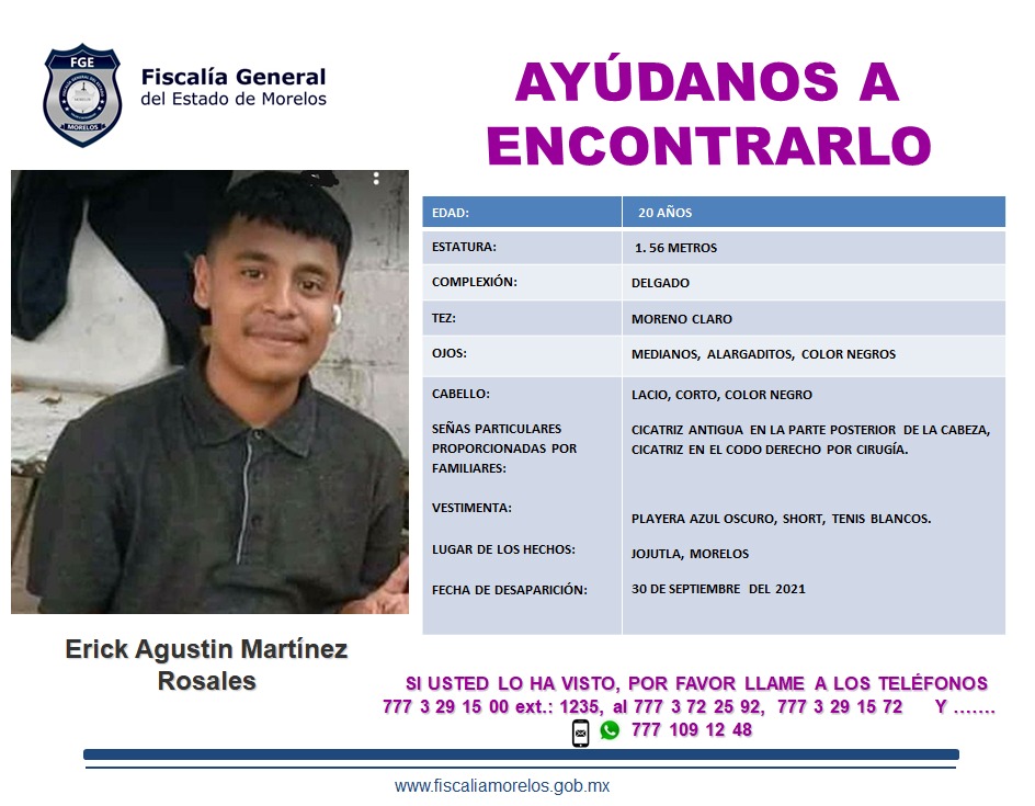 ERICK AGUSTÍN MARTÍNEZ ROSALES