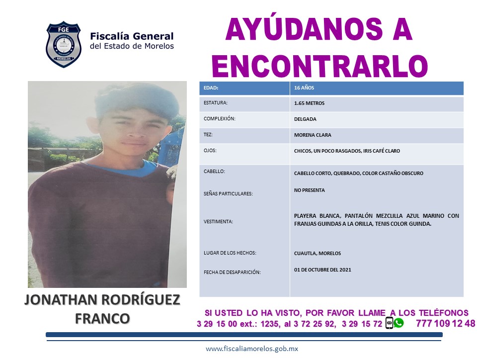 JONATHAN RODRÍGUEZ FRANCO