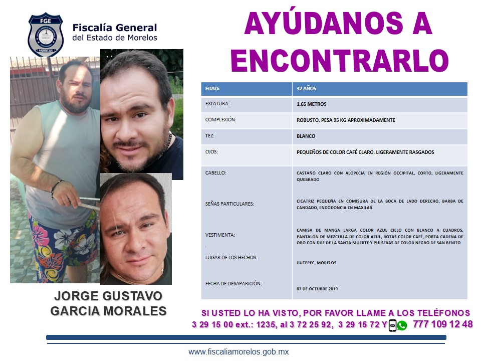 JORGE GUSTAVO GARCÍA MORALES