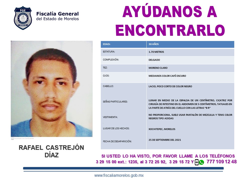 RAFAEL CASTREJON DÍAZ