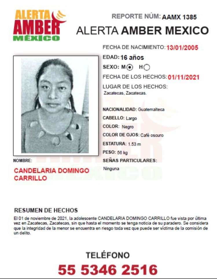 CANDELARIA DOMINGO CARRILLO