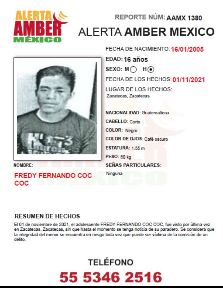 FREDY FERNANDO COC COC