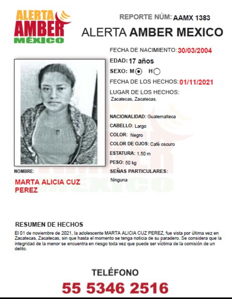 MARTHA ALICIA CRUZ PÉREZ