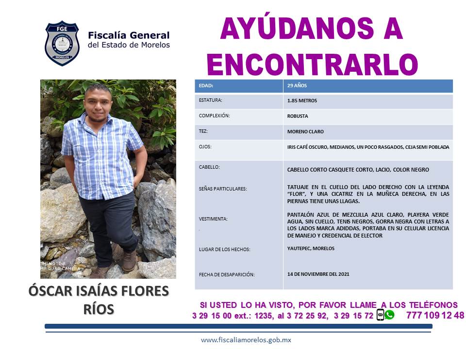 ÓSCAR ISAÍAS FLORES RÍOS