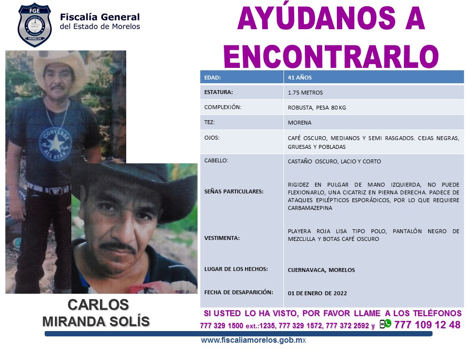 CARLOS MIRANDA SOLIS