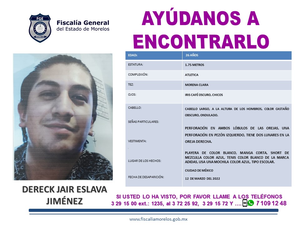 DERECK JAIR ESLAVA JIMÉNEZ