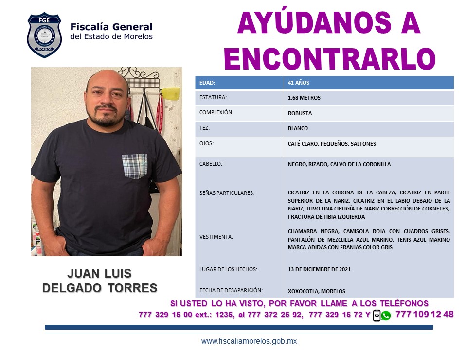 JUAN LUIS DELGADO TORRES