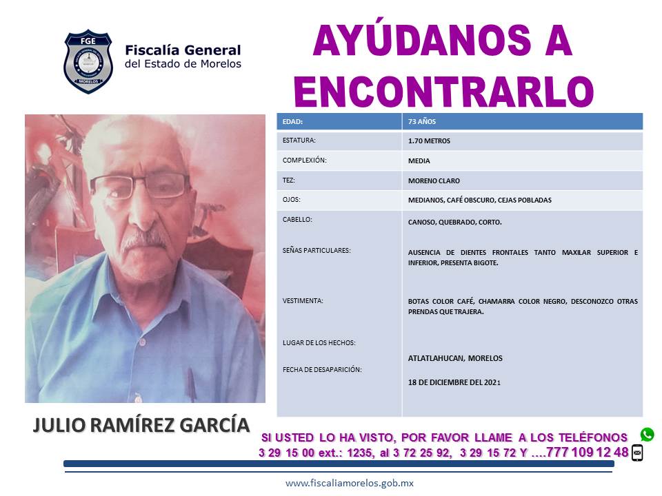 JULIO RAMÍREZ GARCÍA