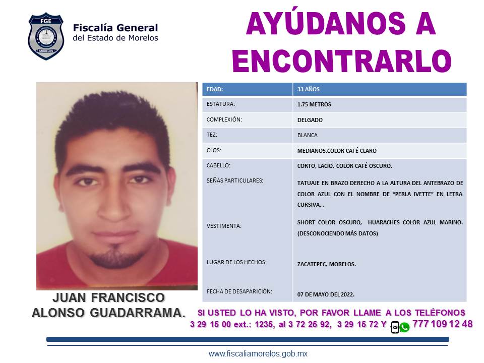 JUAN FRANCISCO ALONSO GUADARRAMA