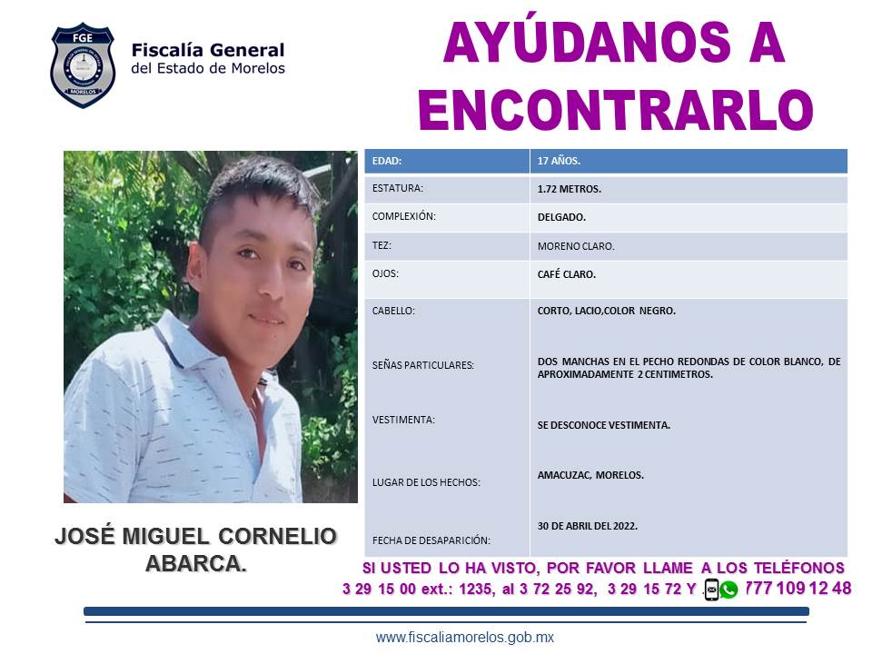 JOSE MIGUEL CORNELIO ABARCA