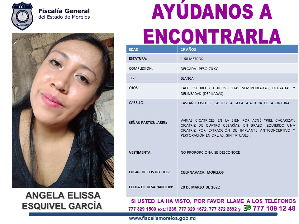 ANGELA ELISSA ESQUIVEL GARCÍA