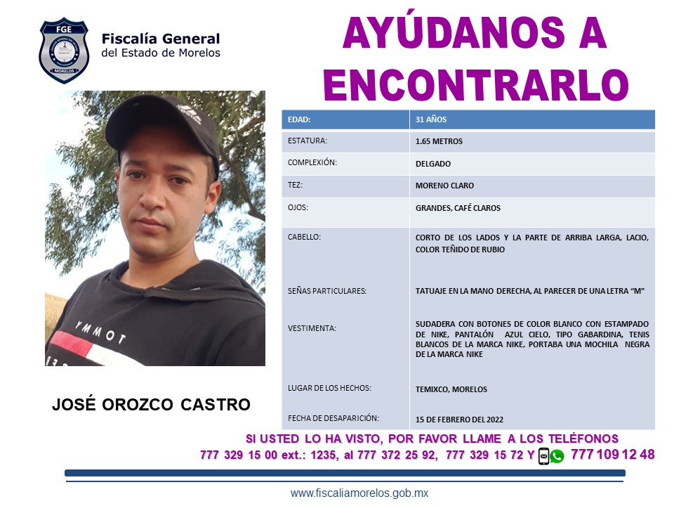 JOSÉ OROZCO CASTRO