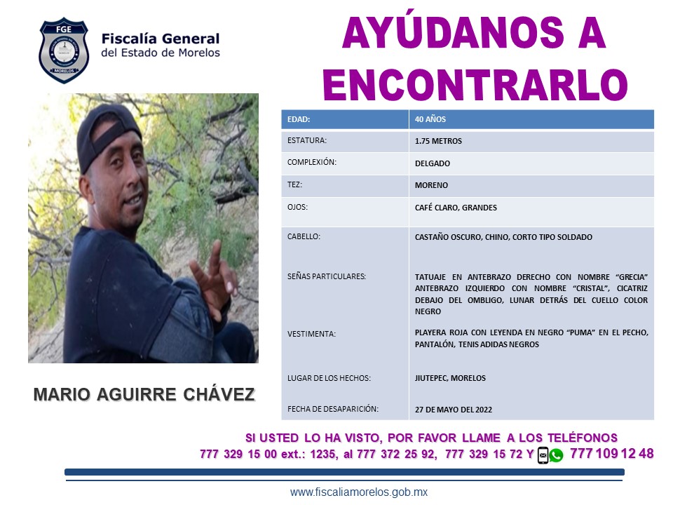 MARIO AGUIRRE CHÁVEZ