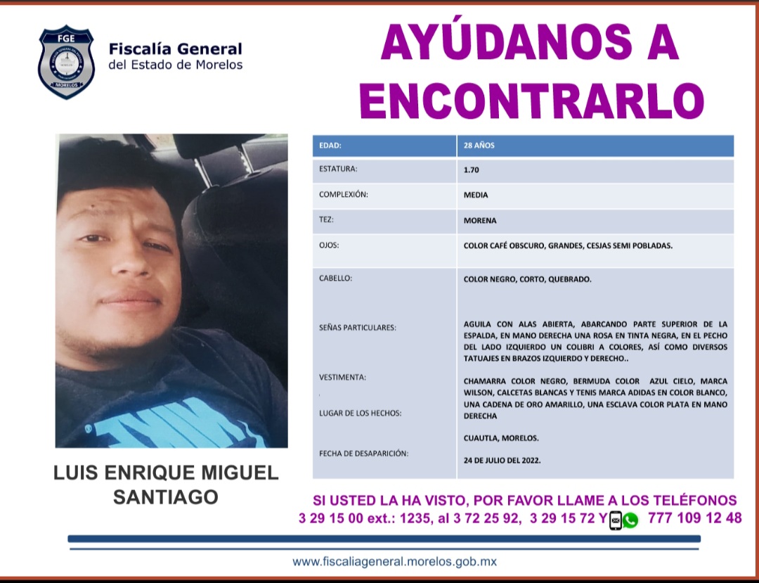 LUIS ENRIQUE MIGUEL SANTIAGO