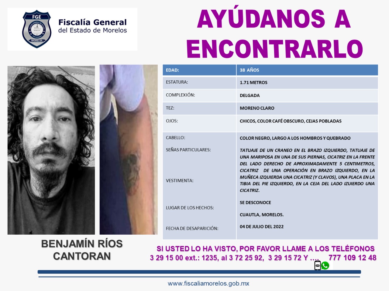 BENJAMIN RÍOS CANTORAN