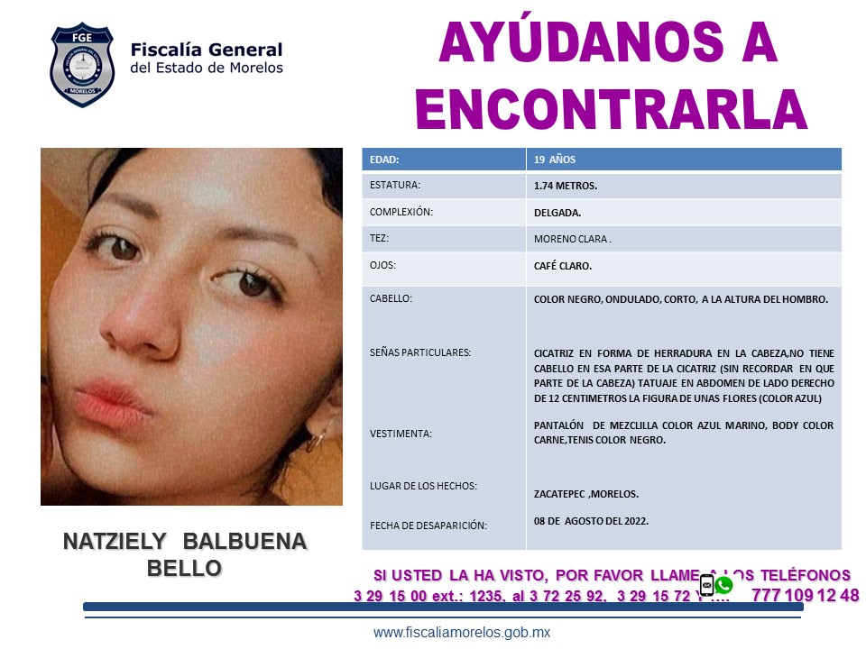 NATZIELY BALBUENA BELLO