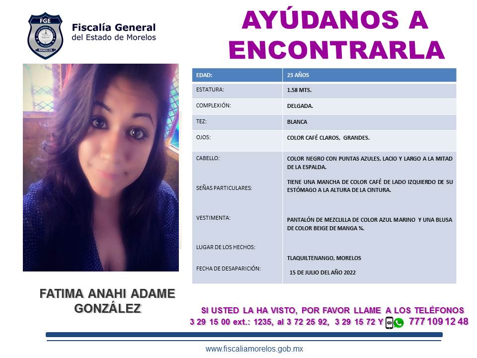 FATIMA ANAHI ADAME GONZÁLEZ