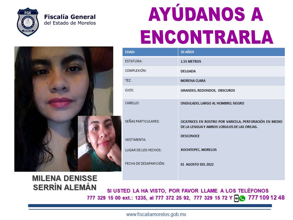 MILENA DENISSE SERRÍN ALEMÁN