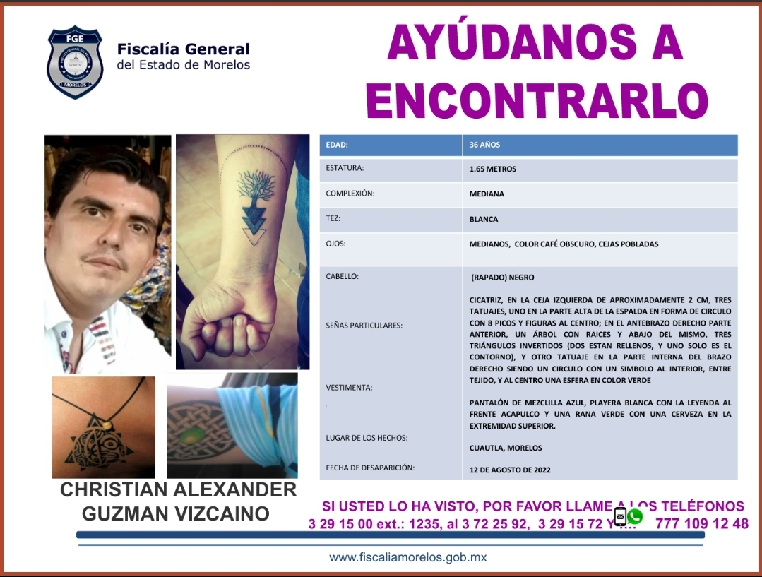 CHRISTIAN ALEXANDER GUZMÁN VIZCAINO