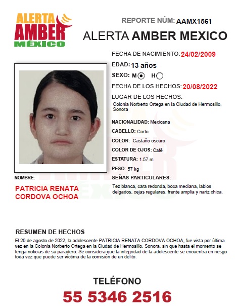 PATRICIA RENATA CORDOVA OCHOA