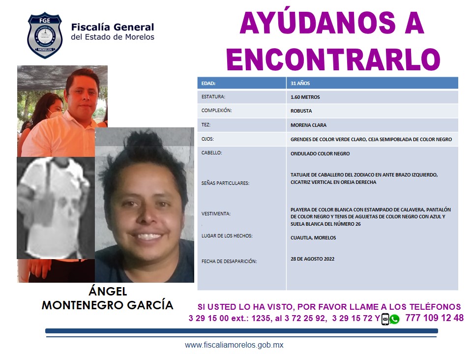 ÁNGEL MONTENEGRO GARCÍA