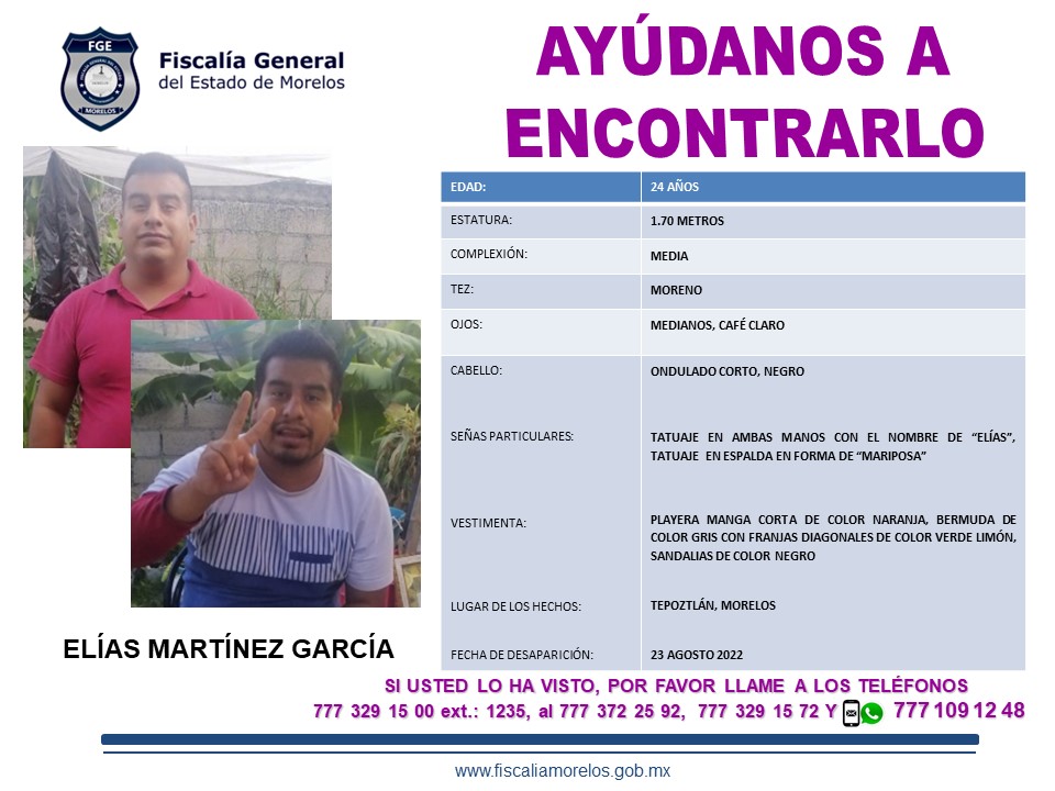 ELÍAS MARTÍNEZ GARCÍA