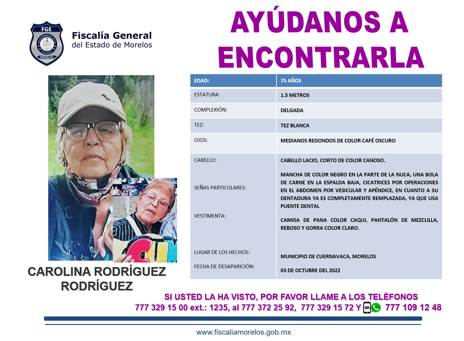 CAROLINA RODRIGUEZ RODRIGUEZ