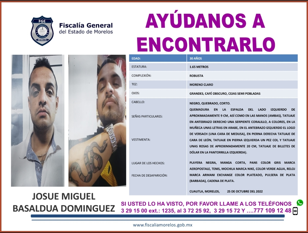 Josue Miguel Basaldua Dominguez