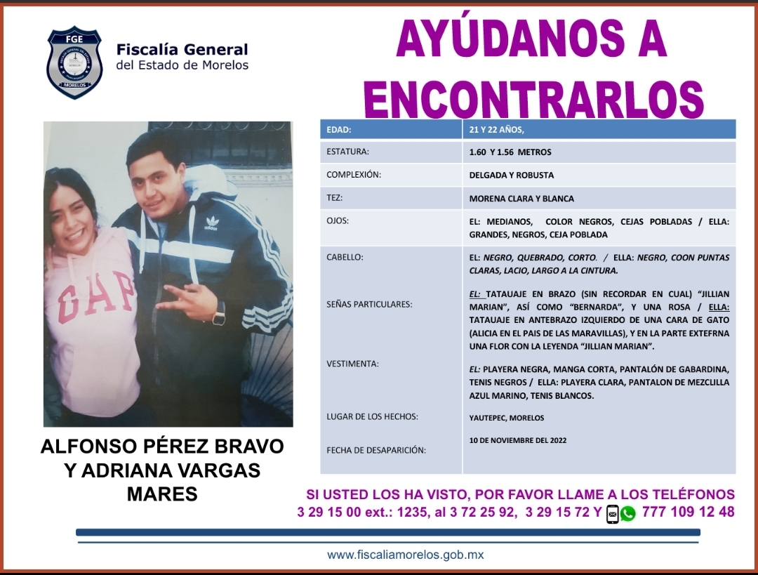 Alfonso Perez Bravo y Adriana Vargas Mares