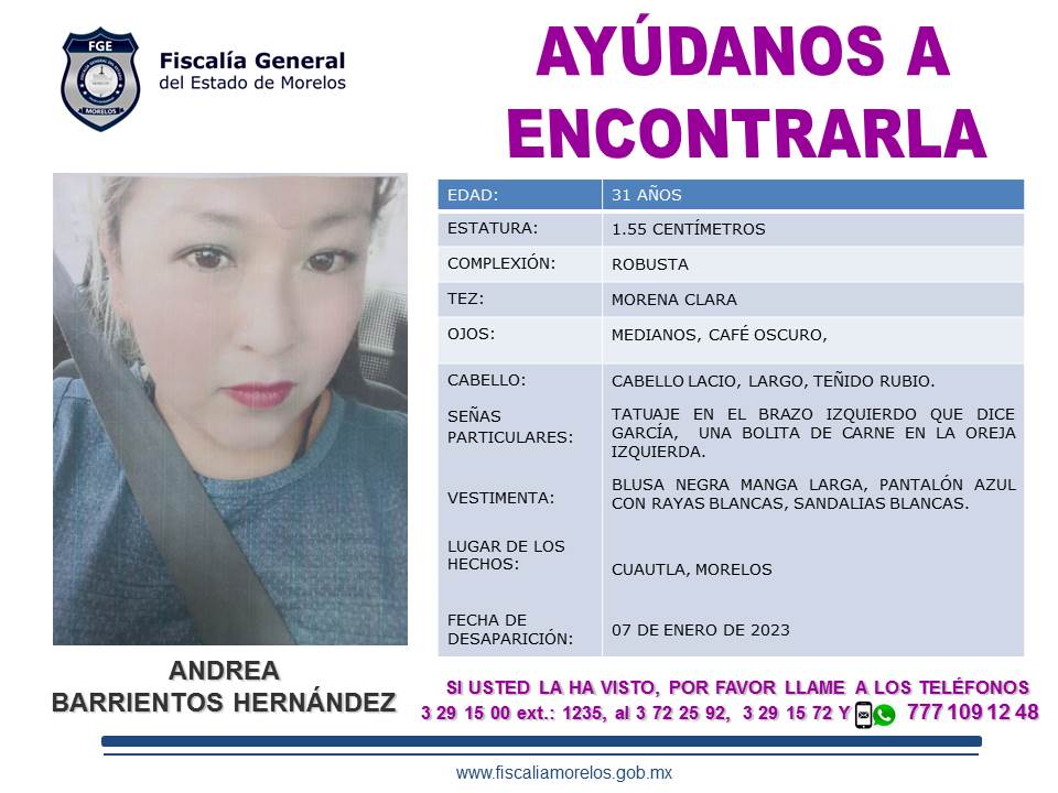 ANDREA BARRIENTOS HERNÁNDEZ 