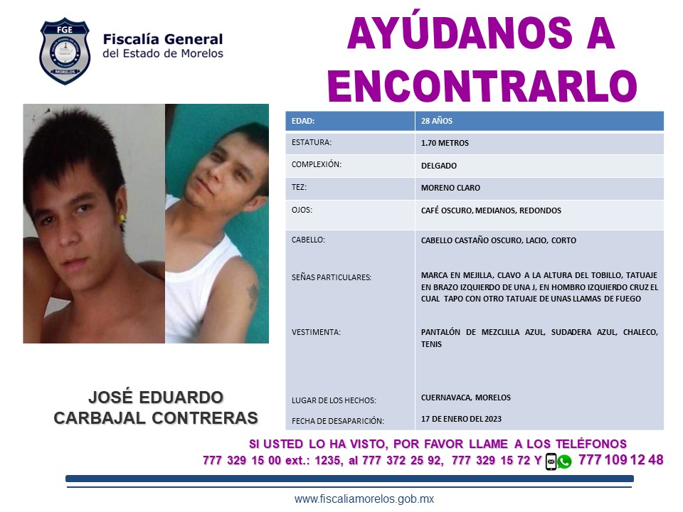 JOSÉ EDUARDO CARBAJAL CONTRERAS