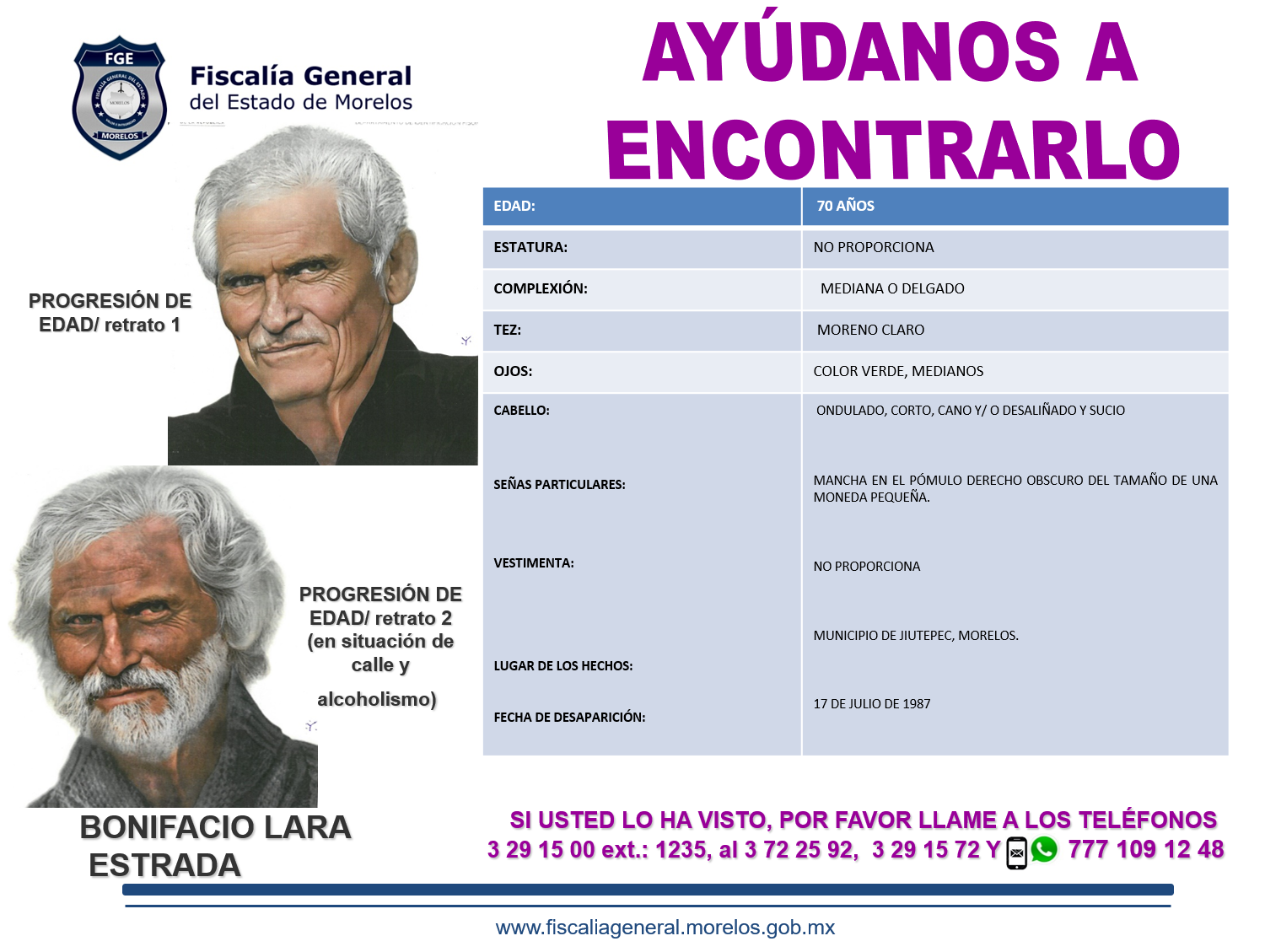 BONIFACIO LARA ESTRADA