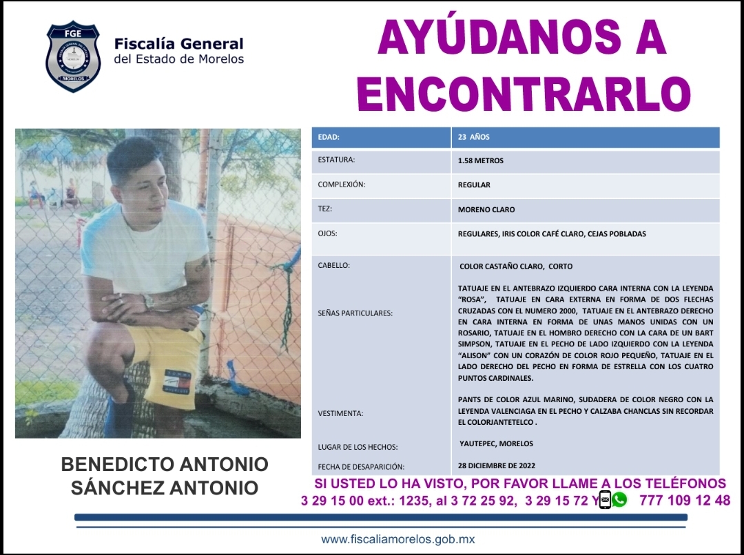 Benedicto Antonio Sánchez Antonio