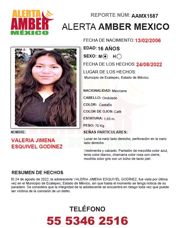 VALERIA JIMENA ESQUIVEL GODINEZ (EDOMÉX)