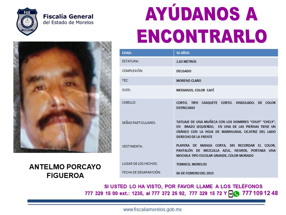 ANTELMO PORCAYO FIGUEROA