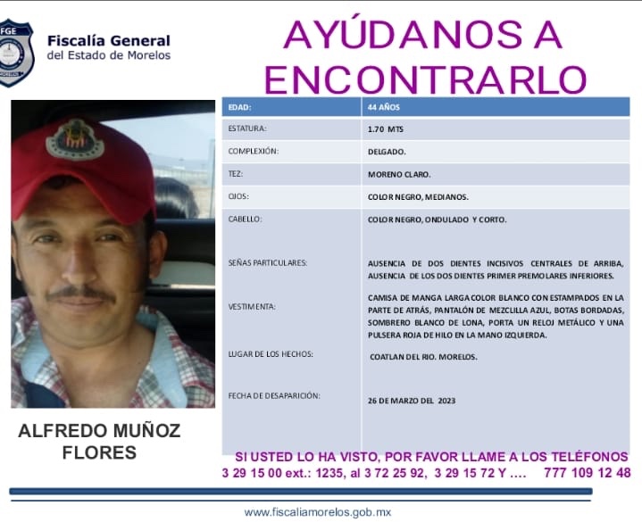 ALFREDO MUÑOZ<br>FLORES