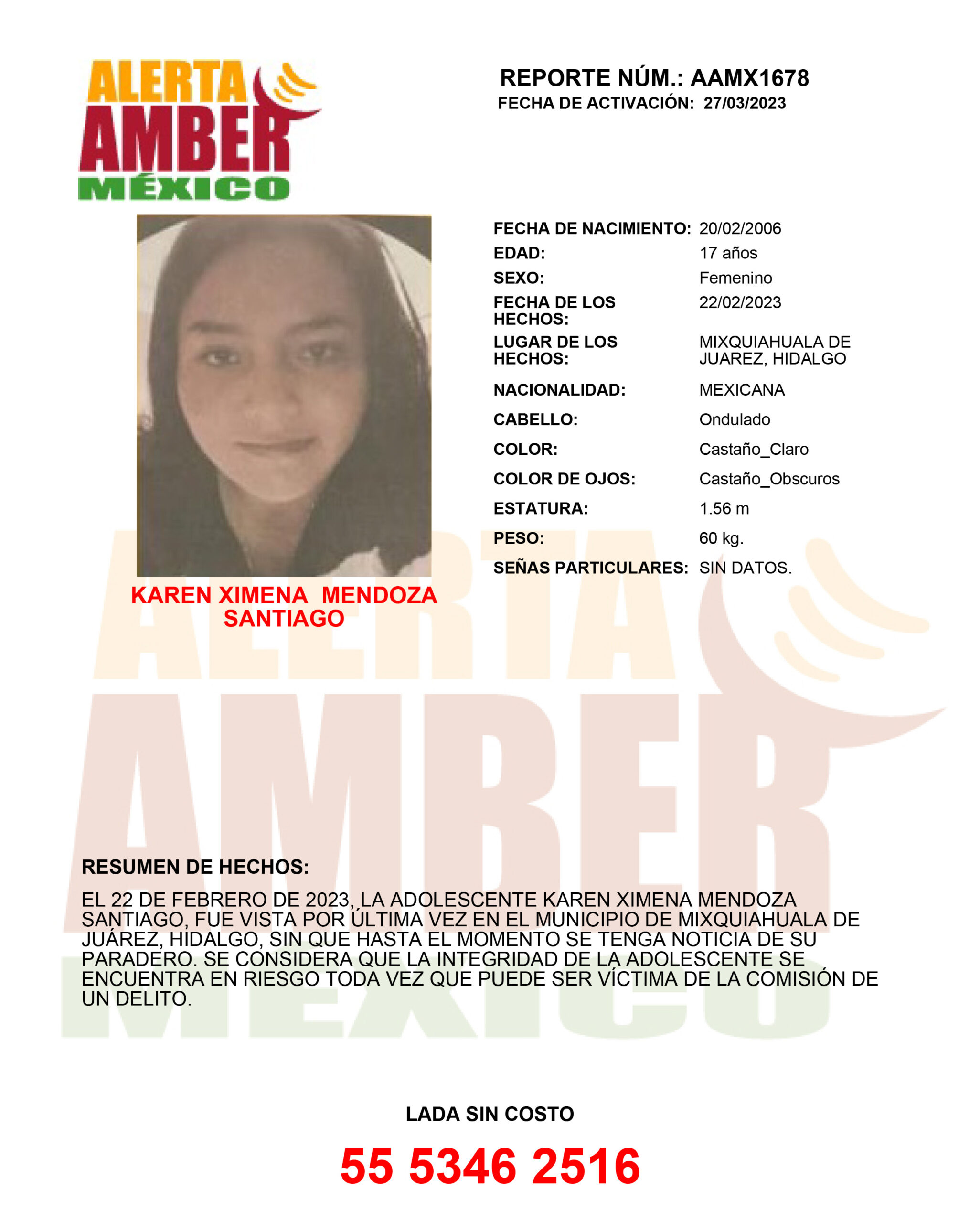 KAREN XIMENA MENDOZA SANTIAGO