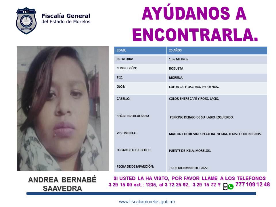 ANDREA BERNABÉ SAAVEDRA