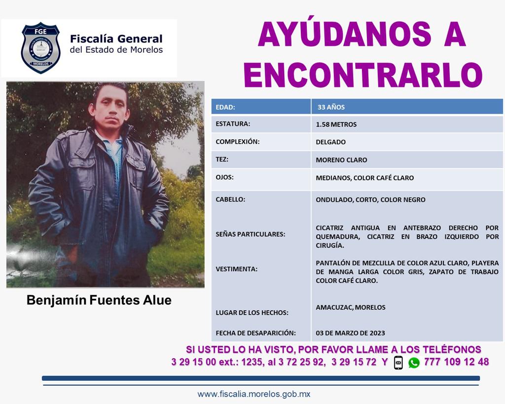 BENJAMÍN FUENTES ALUE