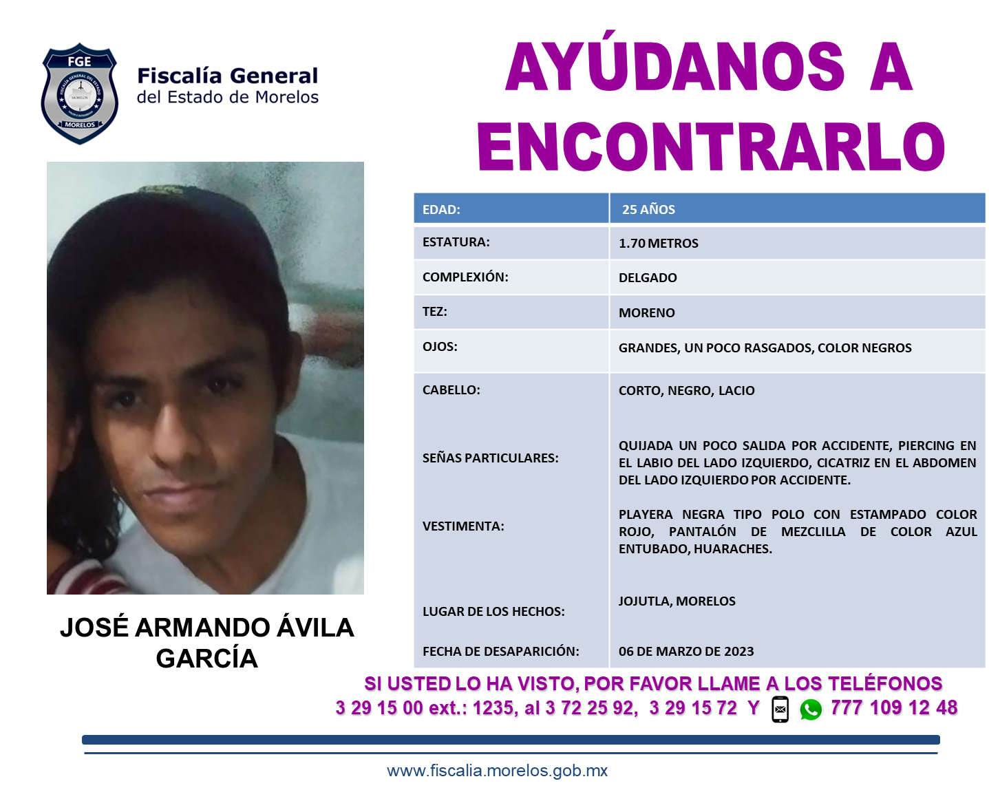 JOSÉ ARMANDO ÁVILA GARCÍA