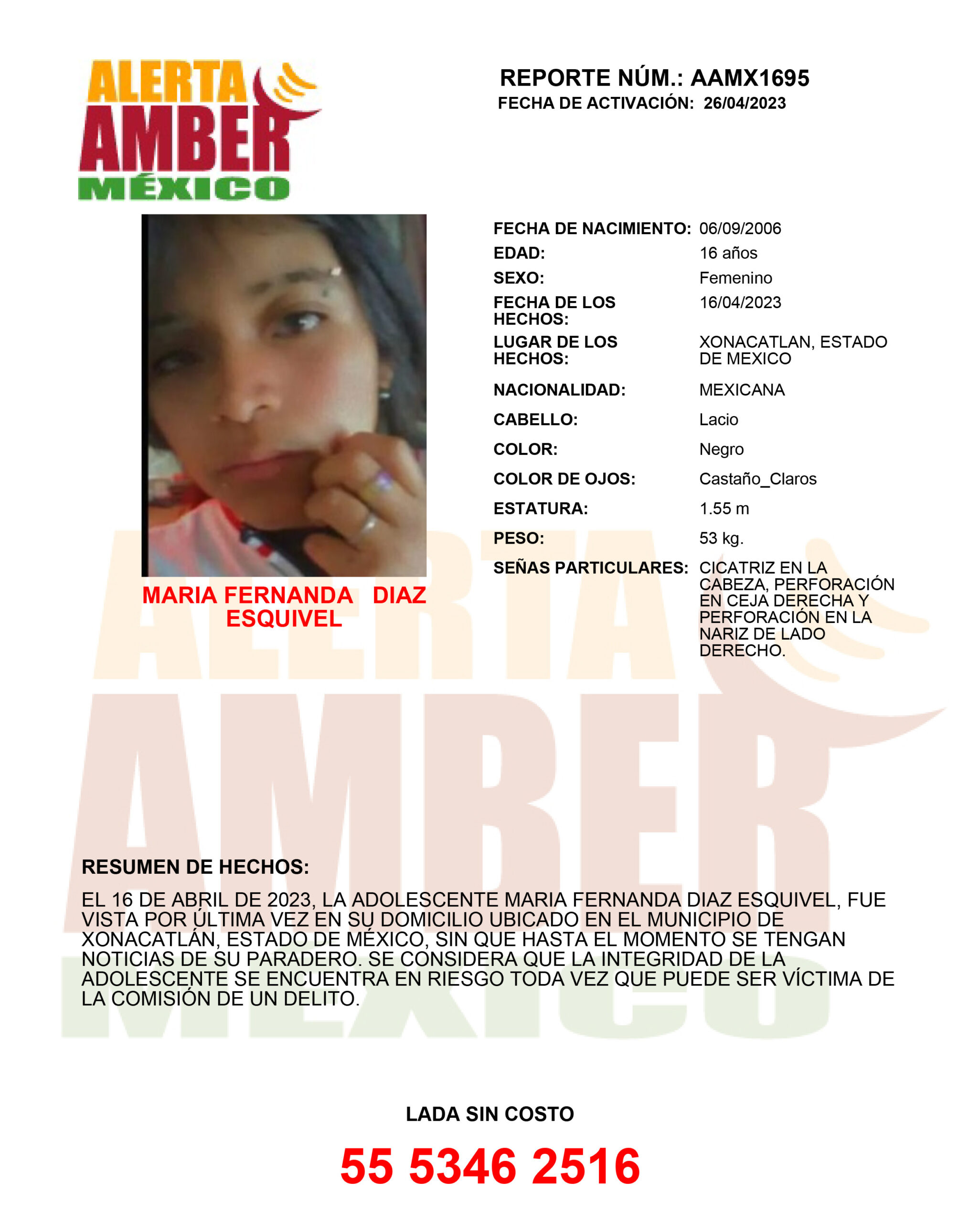 MARÍA FERNANDA DIAZ ESQUIVEL (EDOMÉX)