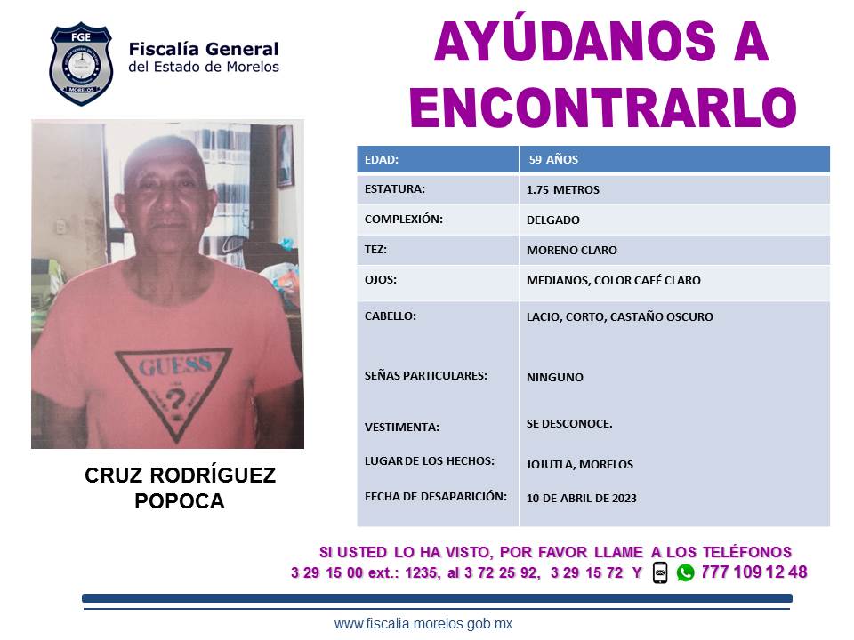 CRUZ RODRÍGUEZ POPOCA