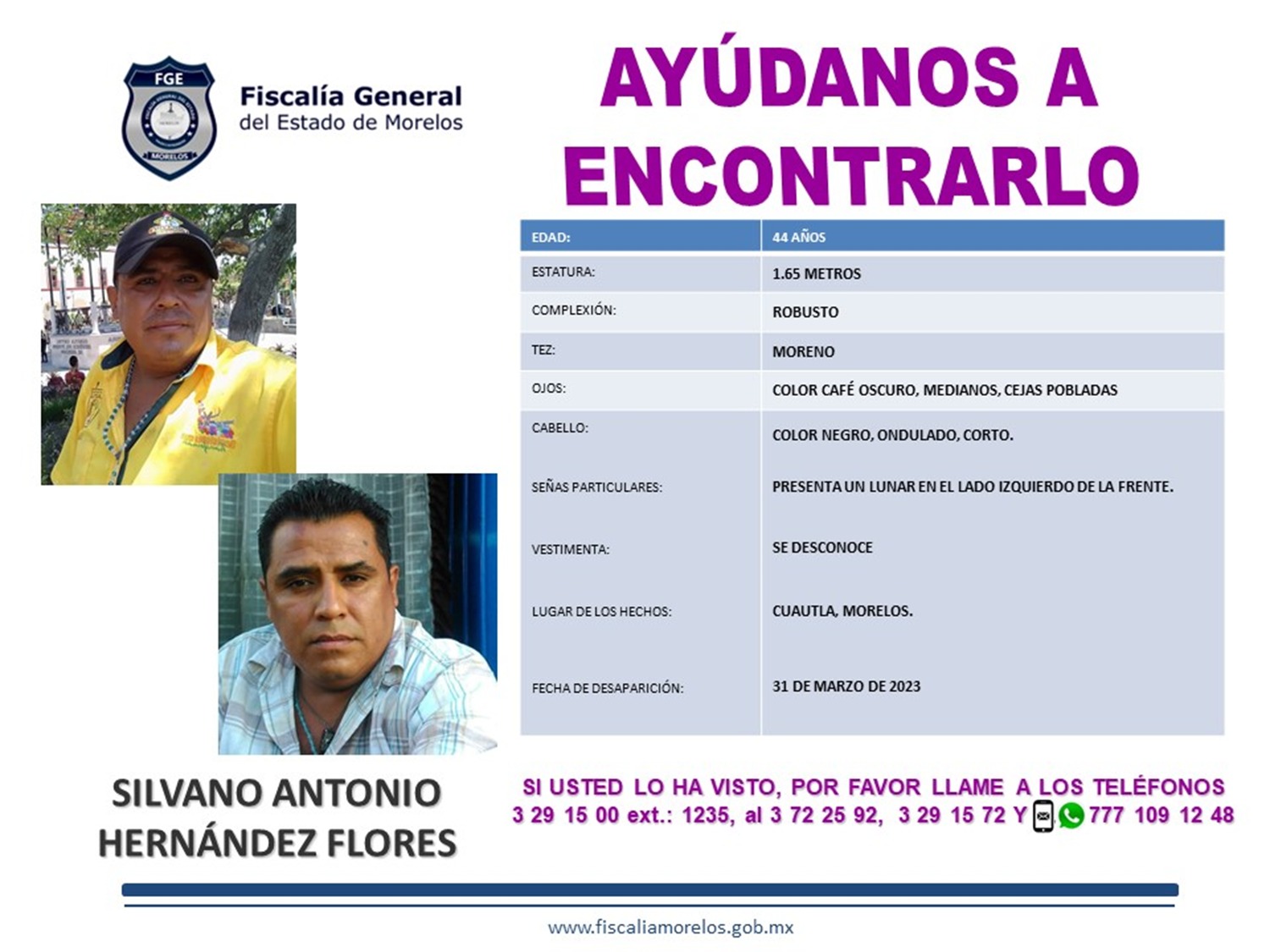 SILVANO ANTONIO HERNÁNDEZ FLORES