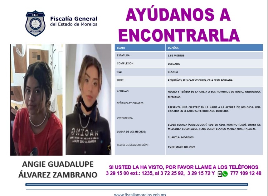 Angie Guadalupe Alvarez Zambrano