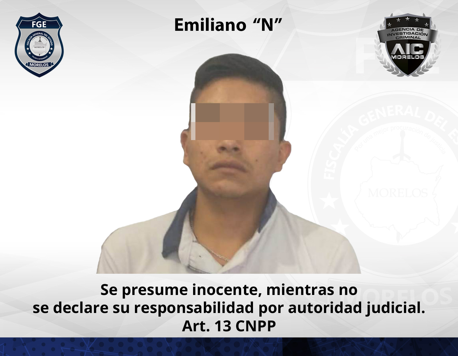 Cumplimenta AIC orden de aprehensión contra “La Chiquita” por incumplir compromisos contraídos ante el juzgado