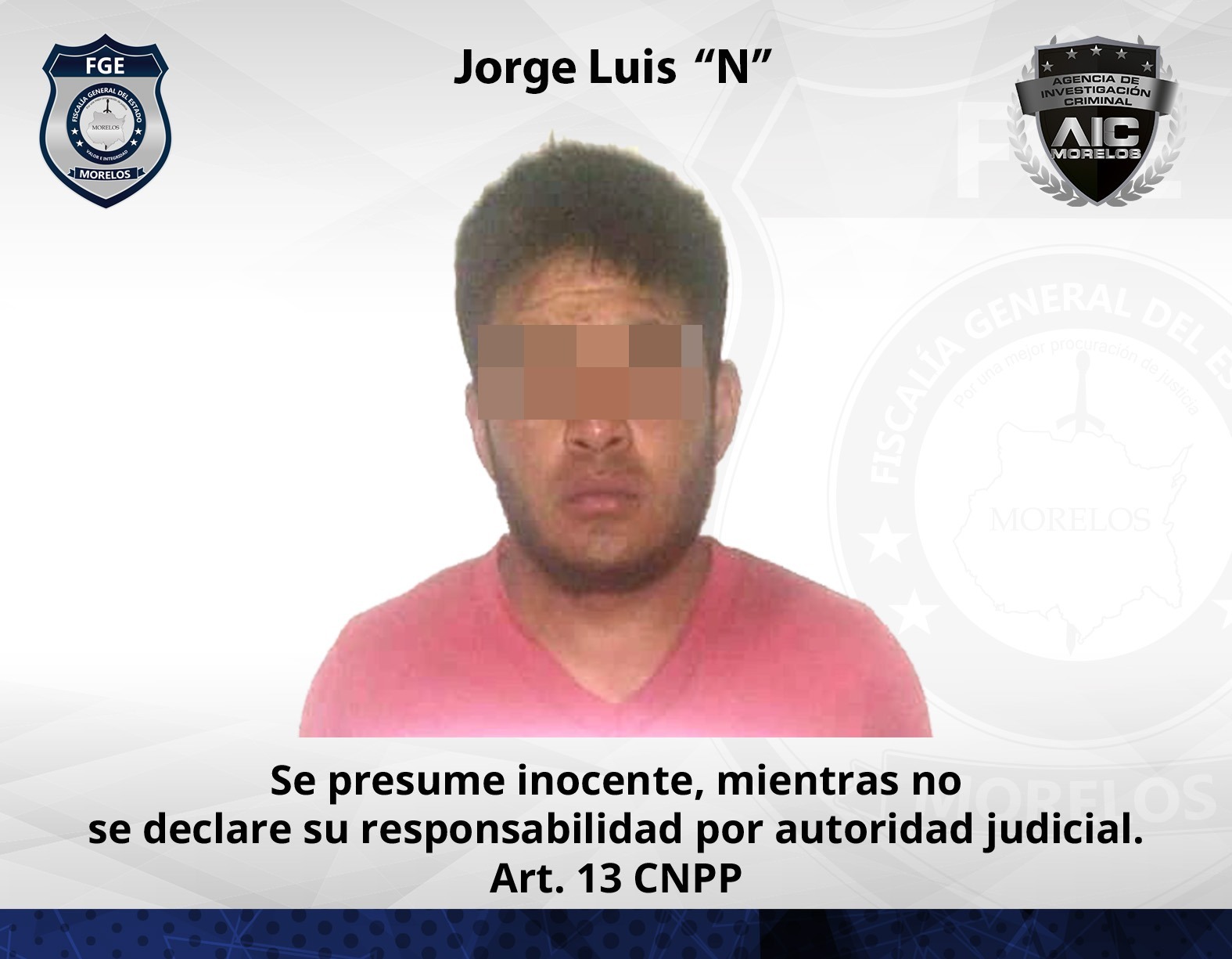 AIC cateó el domicilio en el que se escondía un supuesto agresor sexual y cumplimentó su aprehensión