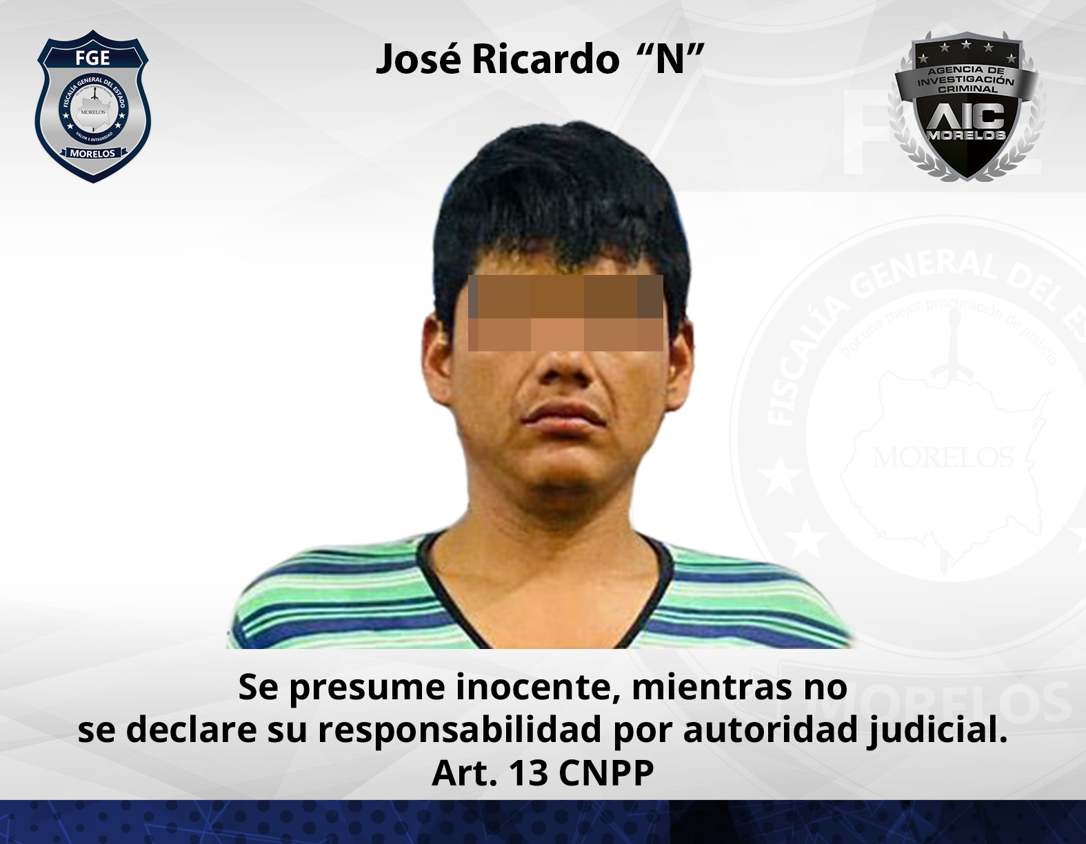 AIC detiene a hombre con droga en el municipio de Jojutla