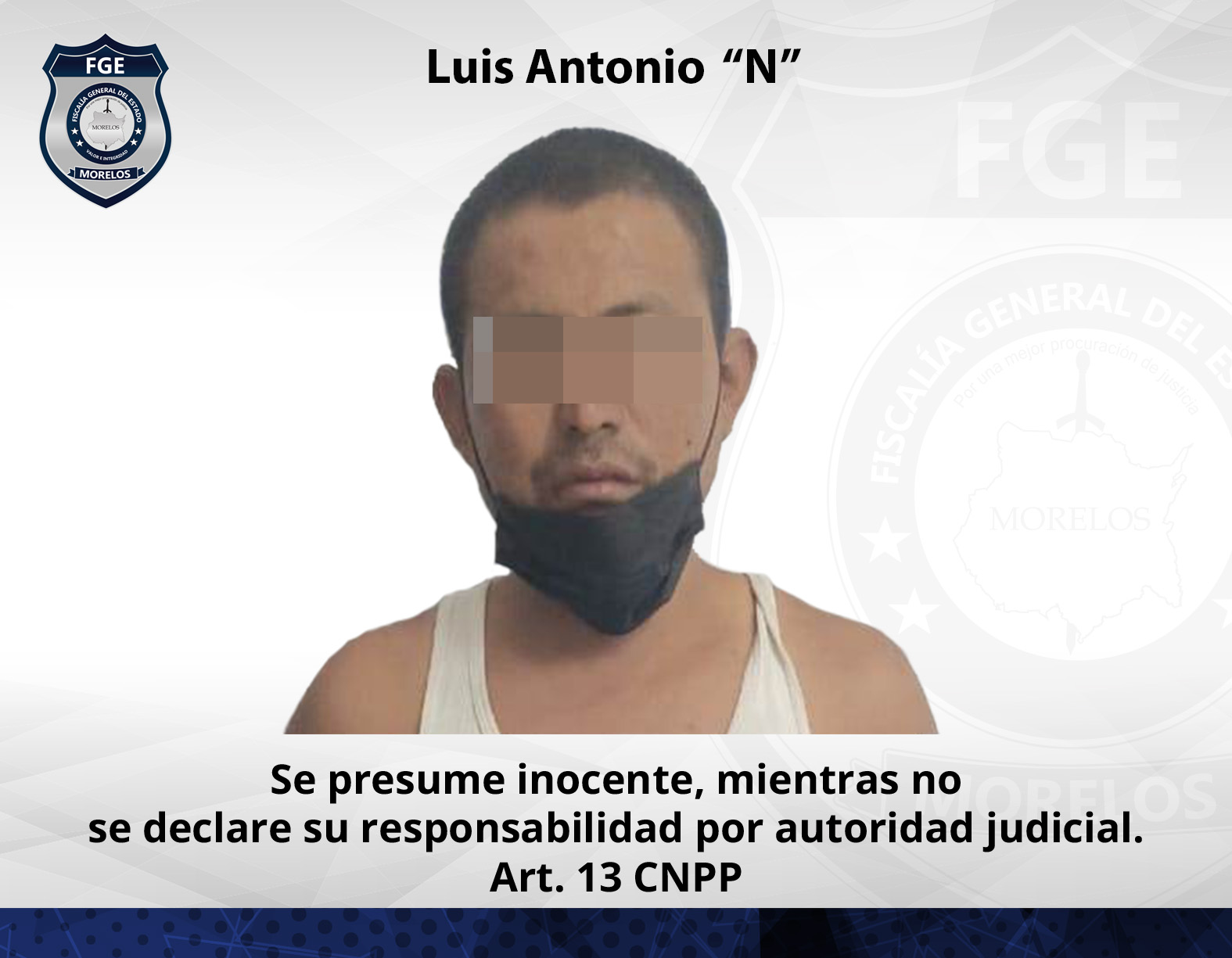 Obtiene Fiscalía Oriente vinculación contra masculino por abuso sexual de menor