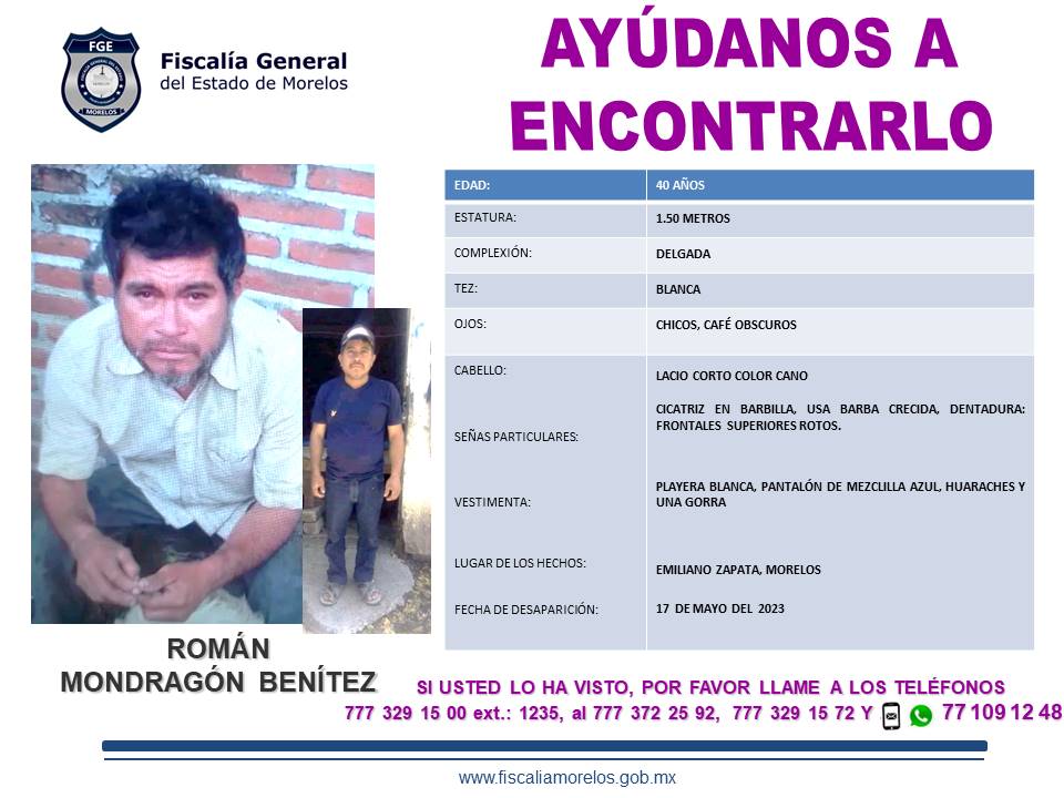 ROMÁN MONDRAGÓN BENÍTEZ