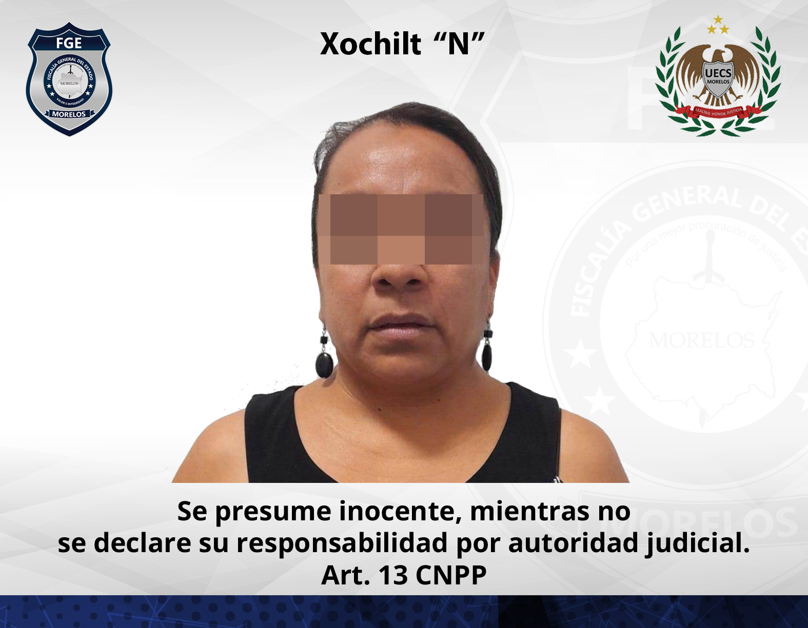 FIDAI obtiene vinculación a proceso en contra de presunta secuestradora en San Antón